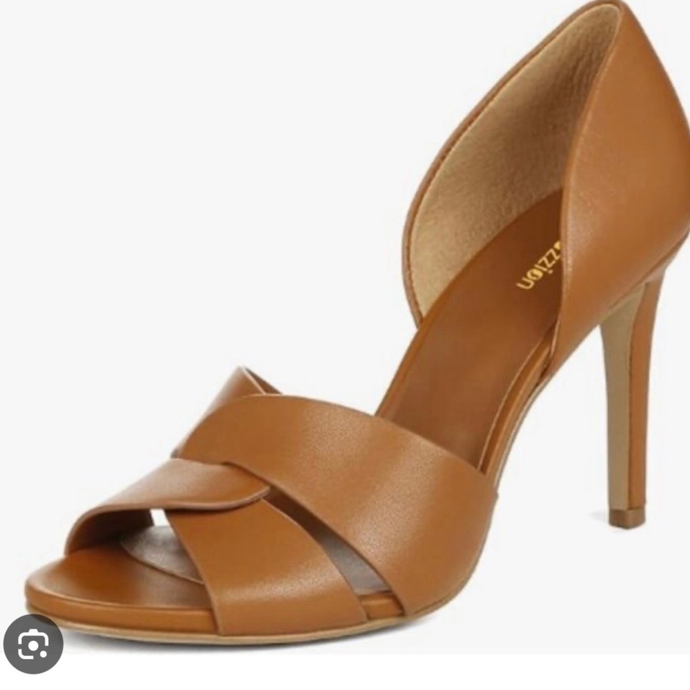 Franco Sarto Light Brown Heels, Like New.
